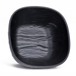 IT-J1308G Square Bowls, 10oz, Black/ Gold Color, Melamine, 4.25(w) x 4.25(d) x 2(h) inch – 24 each