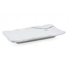 JX288-W Rectangular Plates, Ceramic, Tan Color, 8.75(w) x 5(d) x 1(h) inch – 17 each