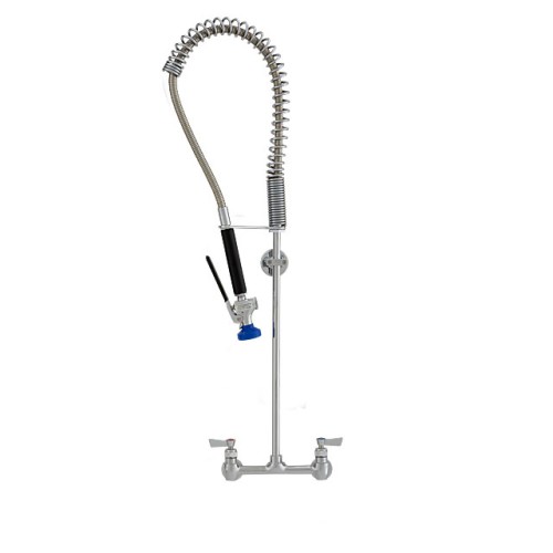 Fisher 2210-WB 8 inch Center Wall-Mounted Pre-Rinse Faucet Assembly Set, NSF Listed, 1 each
