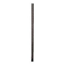 Focus FG007BK Zinc Underplated Steel Posts, Black Epoxy Coated Finish, Wet or Dry Storage, 7(h) inch, NSF Listed, 4 each