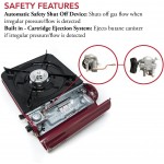 Gas One GS-3500 Portable Butane Gas Stove, 7,650 Total BTU/Hr, UL Listed, 1 each