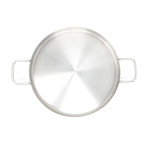 Gas One CM-200 Stainless Steel Round Flat Comal Grill with Handles