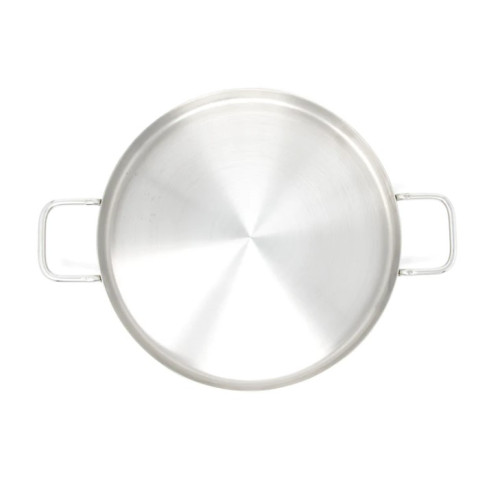 Gas One CM-200 Stainless Steel Round Flat Comal Grill with Handles