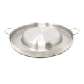 Gas One CM-500 Stainless Steel Round Concave Up Comal Grill with Handles
