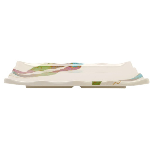 GET 142-24-CO Contemporary Melamine Rectangular Platter, 9.25 x 6.5 inch, NSF Listed, 12 each