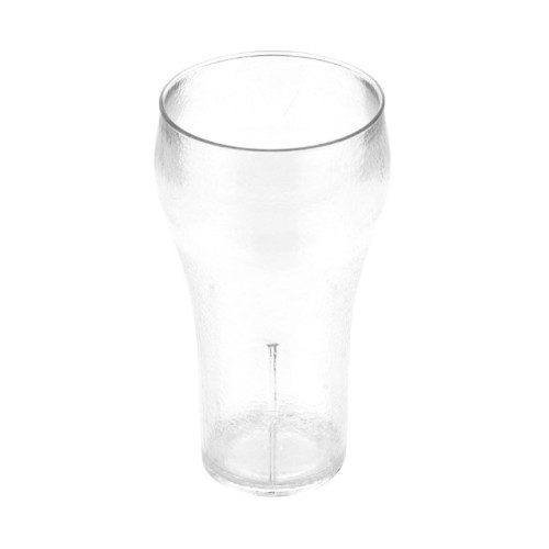 GET 7716-1-CL 16oz (16oz Rim-Full), 3 inch Bell Tumbler, 6 inch tall, SAN Plastic, 24 each