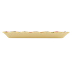 GET ML-87-VN 1.8qt Venetian™ Yellow Melamine Tray, 17.5 x 6.75 x 2 inch, NSF Listed, 1 each