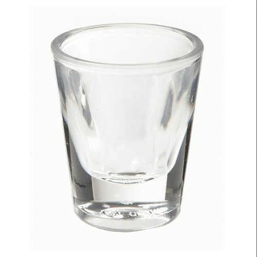GET SW-1427-1-CL 1oz (1.1oz. Rim-Full), 2 inch Shot Glass, 2.75 inch tall, SAN Plastic, 24 each