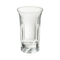GET SW-1431-1-CL 1oz (1.2oz. Rim-Full), 2.75 inch Shooter, 3 inch Tall, SAN Plastic, 48 each