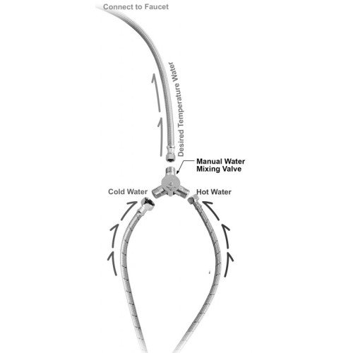 GSW AA-515HF Hand-Free Sensor Faucet Body, Wall Mounted