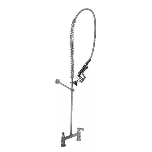 GSW AA-985G Pre-Rinse Faucet Set, 8 inch Deck-Mounted, No Lead, NSF Listed