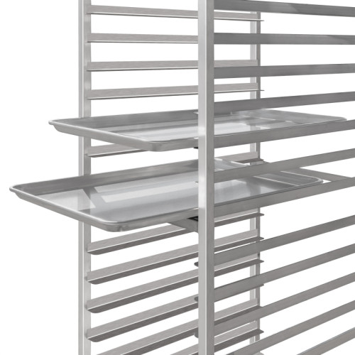 GSW AAR-2022W Bun Pan Racks, (20)Pan(s), All-Welded, Aluminum, Casters, 21(w) x 26(d) x 70(h) inch, ETL Listed