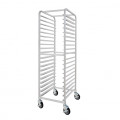 GSW AAR-2022W Bun Pan Racks, (20)Pan(s), All-Welded, Aluminum, Casters, 21(w) x 26(d) x 70(h) inch, ETL Listed
