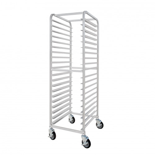 GSW AAR-2022W Bun Pan Racks, (20)Pan(s), All-Welded, Aluminum, Casters, 21(w) x 26(d) x 70(h) inch, ETL Listed