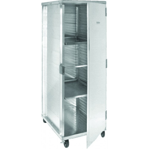 GSW AAR-40 Enclosed Mobil Pan Cabinets, (40)Pan(s), Aluminum, Casters, 20-3/4(w) x 27-1/4(d) x 66-1/4(h) inch, ETL Listed