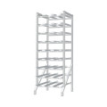 GSW AAR-CRAW 71 inch All Welded Aluminum Can Racks w/ Casters, ETL Listed
