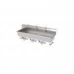 GSW ACE-MWS-1860K 60 inch (1)Compartment(s) Wall Mounted Multi Wash Sinks, Stainless Steel, ETL Listed