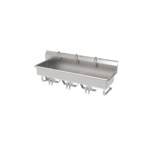 GSW ACE-MWS-1860K 60 inch (1)Compartment(s) Wall Mounted Multi Wash Sinks, Stainless Steel, ETL Listed