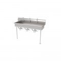 GSW ACE-MWS-1872L 72 inch Free Stand/Wall Mounted (1)Compartment(s) Multi Wash Sinks, ETL Listed