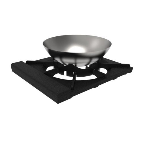 GSW AESP-AD14 Wok Ring Adapter For Stockpot Stove, 14-3/8(w) x 14-3/8(d) x 4-5/8(h) inch, ETL Listed