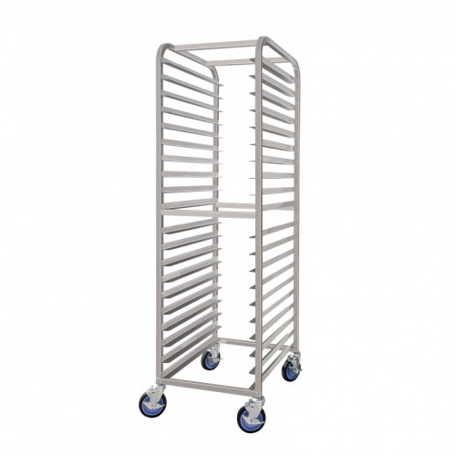 GSW ASR-2022W (20)Pan(s) All Welded Stainless Steel Bun Pan Rack w/ Casters, ETL Listed