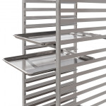 GSW ASR-2022W (20)Pan(s) All Welded Stainless Steel Bun Pan Rack w/ Casters, ETL Listed