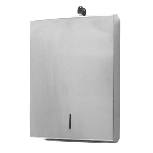 GSW BX-CTD Multi-Fold/C-Fold Towel Dispenser, Stainless Steel, 11(w) x 4(d) x 14-1/2((h) inch