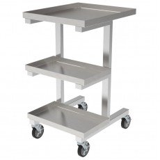 GSW C-SCE Sauce Cart, Stainless Steel, 22-1/2(w)x19-1/2(d)x34(h) inch, ETL Listed