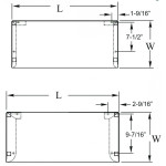 GSW DS-SP27 Stainless Steel Special Double Over Shelf, 18 Gauge, 27-1/4 x 12  x 27 inch, ETL Listed, 1 each