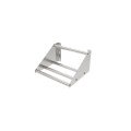 GSW DT-SS1862 Tubular Dishtable Sorting Shelves, (3)Rack(s), Stainless Steel, 62(w) x 18(d) x 11-1/4(h) inch, ETL Listed