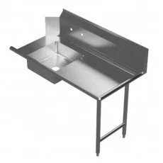 GSW DT24S-R Soiled Dishtables, Right Side, 16 Gauge, Stainless Steel, OA 24(w) x 30(d) x 45-1/2(h) inch, ETL Listed