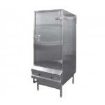 GSW EQ-48NR Chinese BBQ Oven, Right Hinge, (6)Burner(s), Stainless Steel, Natural Gas, 143k Total BTU/Hr, 48(w) x 48(d) x 82(h) inch, NSF Listed