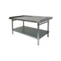 GSW ES-E3048 Equipment Stands, 1 inch Upturn on (3)Side(s), All Galvanized, 18 Gauge, 48-1/2(w) x 30(d) x 24(h) inch, ETL Listed