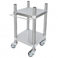 GSW ES-RC15 Rice Warmer Cart, Stainless Steel, Casters, 200lb Capacity, 15(w) x 15(d) x 32(h) inch, ETL List