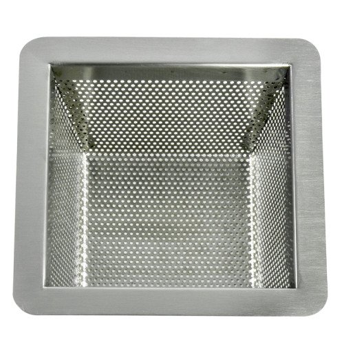 GSW FS-BS5 Floor Sink Basket, Stainless Steel 10(w) x 10(d) x 5(h) inch