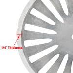 GSW FS-DS Floor Sink Dome Strainer, Aluminum, 5-1/4 inch
