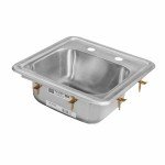 GSW HS-1317I Deck Mounted Drop-In Hand Sink w/ Faucet, ETL Listed