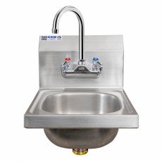 GSW HS-1615W Wall Mounted Hand Sink w/ Faucets, ETL Listed