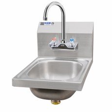 GSW HS-1615W Wall Mounted Hand Sink w/ Faucets, ETL Listed