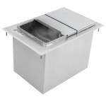 GSW IB3618 Drop-In Ice Bins, Sliding Lid, Stainless Steel, (75)lb(s) Capacity, 36(w) x 18(d) x 14(h) inch, ETL Listed