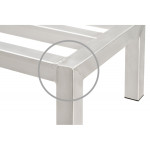 GSW RA-6014 Dunnage Racks, All Welded Aluminum, 1000lb Capacity, 60(w) x 14(d) x 8(h) inch, ETL Listed