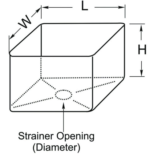 GSW SB-181814 Sink Bowls, Stainless Steel, 16 Gauge, 18(w) x 18(d) x 14(h) inch, ETL Listed