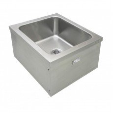 GSW SE2024FM Mop Sink, Floor Mount, Stainless Steel,  20(w) x 24(d) x 14(h) inch, ETL Listed