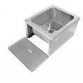 GSW SE2024FM Floor Mounted Mop Sink, Stainless Steel, 20(w) x 24(d) x 14(h) inch, ETL Listed