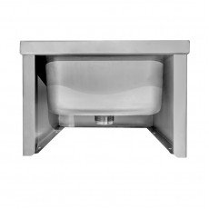 GSW SE2424FM Mop Sink, Floor Mount, Stainless Steel, 24(w) x 24(d) x 14(h) inch, ETL Listed