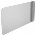 GSW SP-S2412 26 inch Wall Mounted Compartment Sink Splash Guards, Stainless Steel, ETL Listed