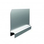 GSW SP-SH1810R 21-15/16 inch Compartment Sink Right Side Splash Guard, Stainless Steel, NSF Listed