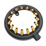 GSW WR-JBC9LP 15 Tips Speed Jet Burner w/ Cap, Liquid Propane, 130k Total BTU/Hr, ETL Listed