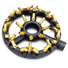 GSW WR-JBR32LP Jet Burner, (32)Tip(s), Round Shape, ¾ inch Pipe, 160k Total BTU/HR, Liquid Propane, ETL Listed