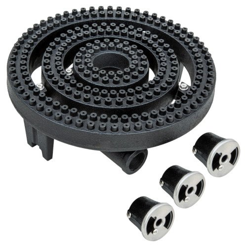 GSW WR-RB3-N (3)Rings Burner(s) with Air Shutters, 90k Total BTU/Hr, Natural Gas, ETL Listed